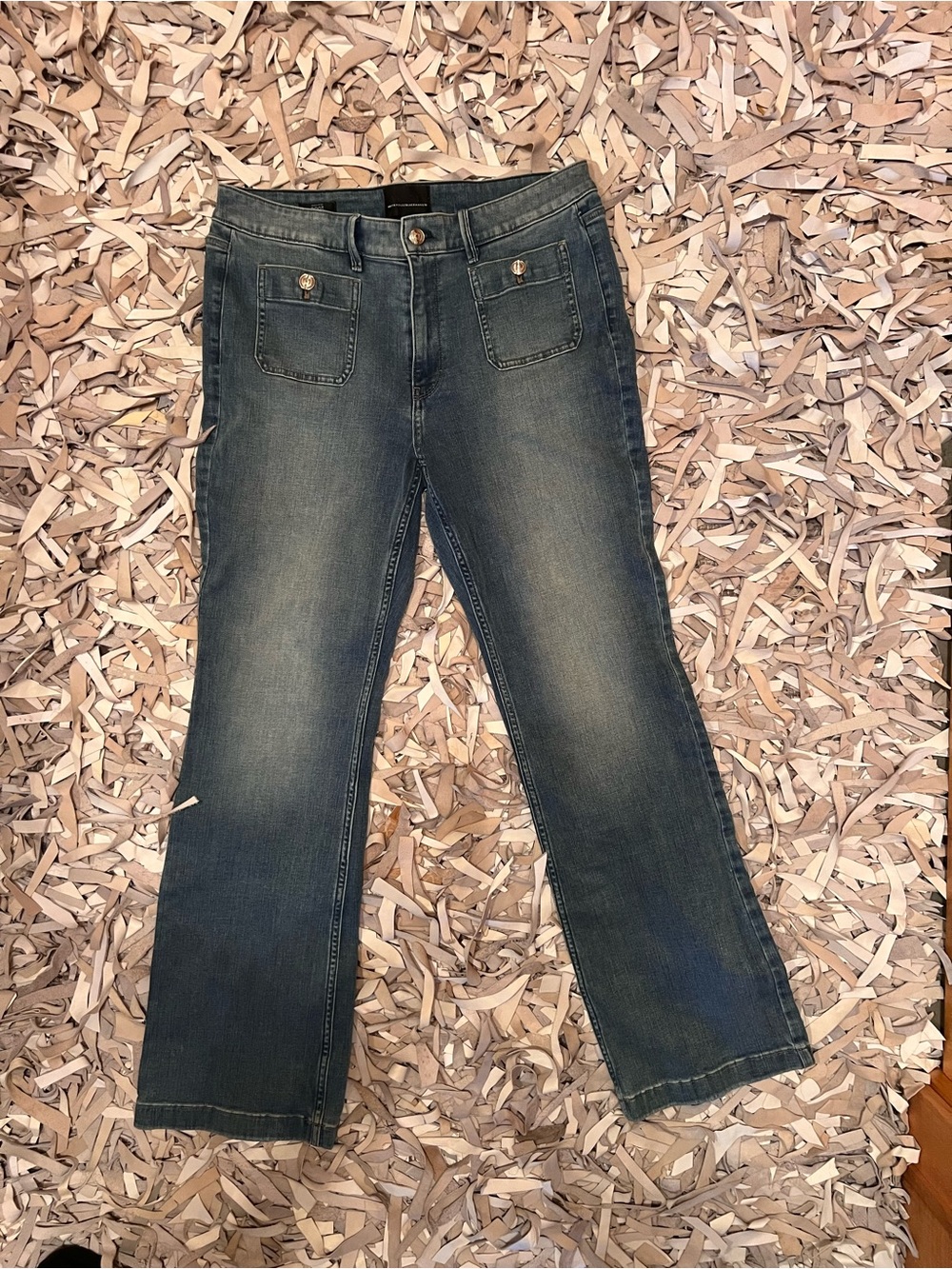 White House Black Market Hi-Rise Boot  Stretch Jeans (US 14)